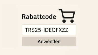 Ich habe einen Wertgutschein